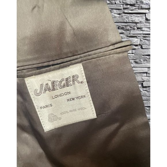 Jaeger Men's Grey Single Breasted Suit Jacket - Picture 7 of 12